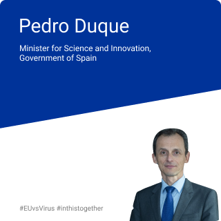 Information on ambassador Pedro Duque