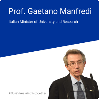 Information on ambassador Prof. Gaetano Manfredi