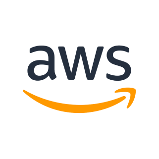 Logo of the company 'AWS'