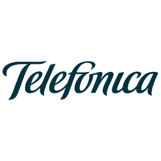 Logo of the company 'Telefónica'